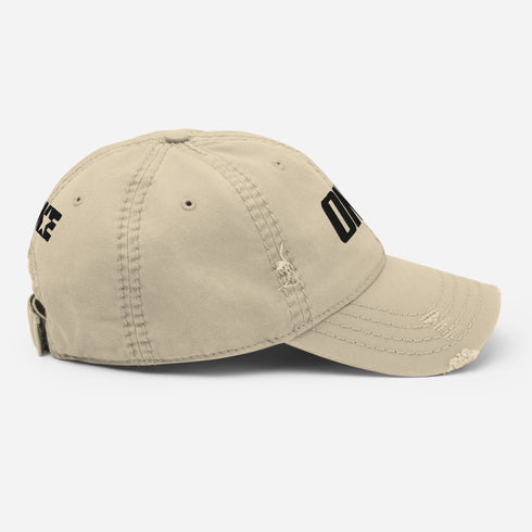 Baseball 1STAR Distressed Dad Hat